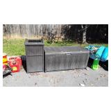 Suncast Deck Box, and Trash Container Bin