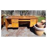 Wood Desk, solid wood made so reclaim for wood,