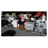 3 skid amount of Misc Housewares cleaned from