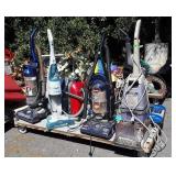 Vacuum Cleaners lot, may not be all complete,