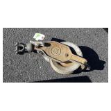 Aluminum Pulley, Rope Block and Tackle Type, about