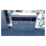 Contractors Van steel open bin organizer with