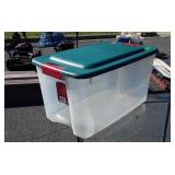 Sterlite 70qt, clearview Storage Tote