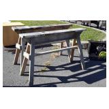 Pair of 4ft Saw Horses, 30" tall