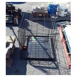 Folding wire Pet Cage 24x30x21" high