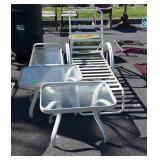 4pc Outdoor Furniture set, Coffee Table with 2