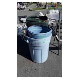3 Household Trash Cans No Lids