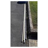 4 Sticks of PVC, 1/2" &  3/4", 10ft long
