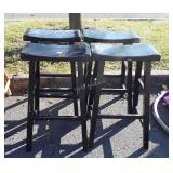 Set of 4 Home Furnishings Counter Stools,