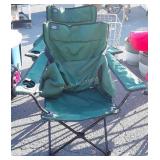 Pair of green Folding Camping Chairs by Mac