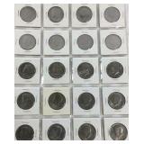 Sleeve of Franklin half dollars, Bicentennial,