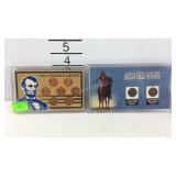 1982 Lincoln cent set and Indian head pennies