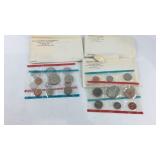 Three mint sets, 1970, 1971, and 1972