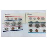 Two mint sets 1980 and 1981