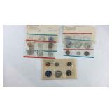 Three Mint sets, 1963, 1964, and a 1965 special