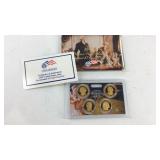 2007 $1 mint coin set presidential