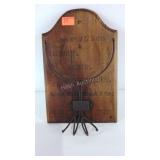 Old Rack with Advertising, Besse, Middlebrook and