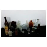 Glass bottles, skin remedy, brewing, multiple
