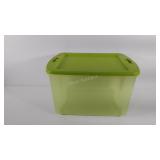 Empty tote with lid, good condition,