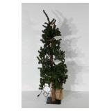 Everlasting Christmas tree, works, 51", includes