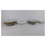 Pyrex Spring Blossom set of 4 Cinderella nesting