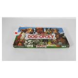 Dogopoly board game, wear to box, opened