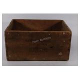 Advertising Crate, does have a corner missing,