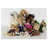 Variety of dolls, all have condition issues,