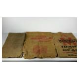 Burlap sacks, LaCrosse Grain Growers, Marshall