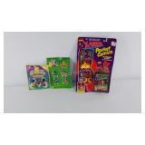 Power Rangers Rings and party favors, and X-Men