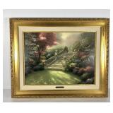 Thomas Kinkade "Stairway to Paradise" print on