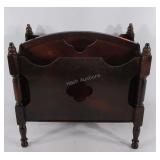 Magazine racks, approximately 16"×15"