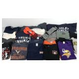 Hoodies and T-shirts, many are University of