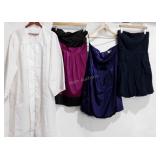Dresses and graduation gown, sizes 18 and