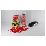 Toys, Ball bulldozer, American Plastic Bricks,