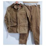 American Field jacket and pants, size not marked