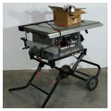Portable table saw, Porter Cable, works