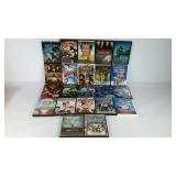 Movies, dvd, and one blue ray dvd, Disney,