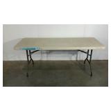 6 foot commercial folding table, Lifetime brand,