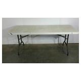 6 foot commercial folding table, Lifetime brand,
