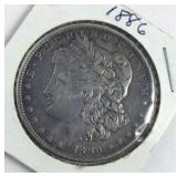 1886 Morgan Dollar