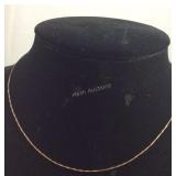 Sterling Silver 18 inch Box Link Chain