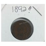 1892 Indian Head Penny