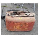 Gas tank for boat motor