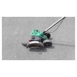 Gas powered edger not tested by us