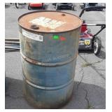 Metal oil barrel