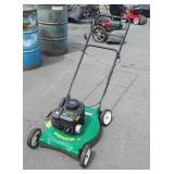 Weedeater brand push mower 20" cut not tested by