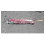 Outdoor lot, includes two rolls of weed block and