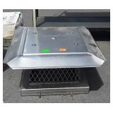 Galvanized chimney cap