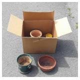 Group of small planters